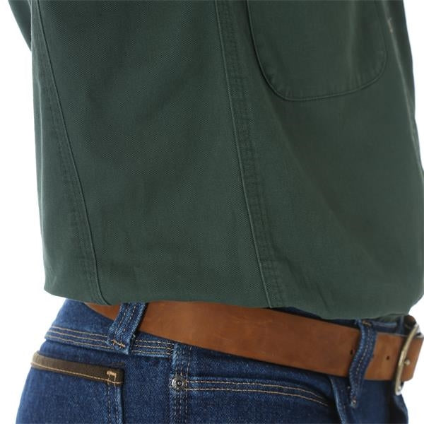 Wrangler Riggs Workwear Long Sleeve Twill Work Shirt