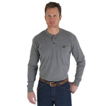 Wrangler Riggs Workwear Long Sleeve Henley Shirt