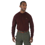 Wrangler Riggs Workwear Long Sleeve Henley Shirt