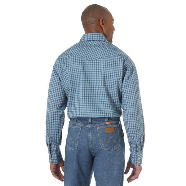 Wrangler FR Flame Resistant Long Sleeve Western Workshirt