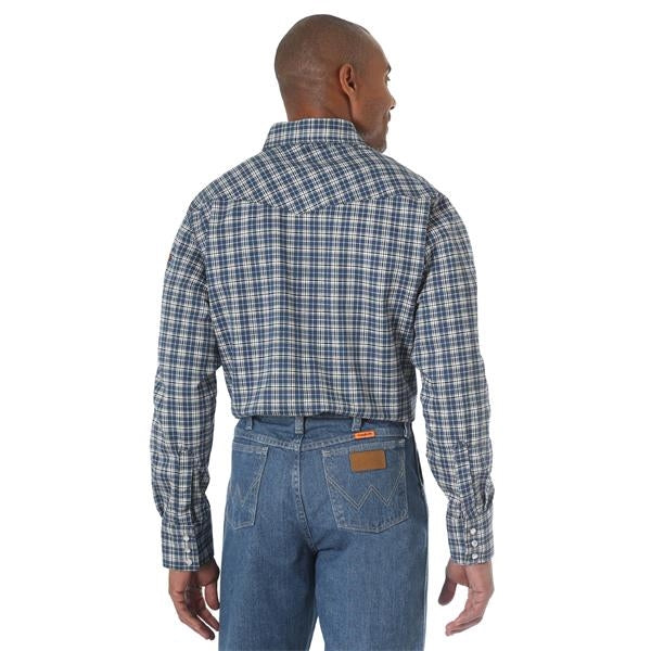 Wrangler FR Flame Resistant Long Sleeve Western Workshirt