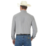 Wrangler George Strait Solid Long Sleeve Twill Shirt