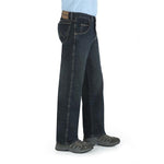 Wrangler Rugged Relaxed Mid Rise Straight Fit Jeans