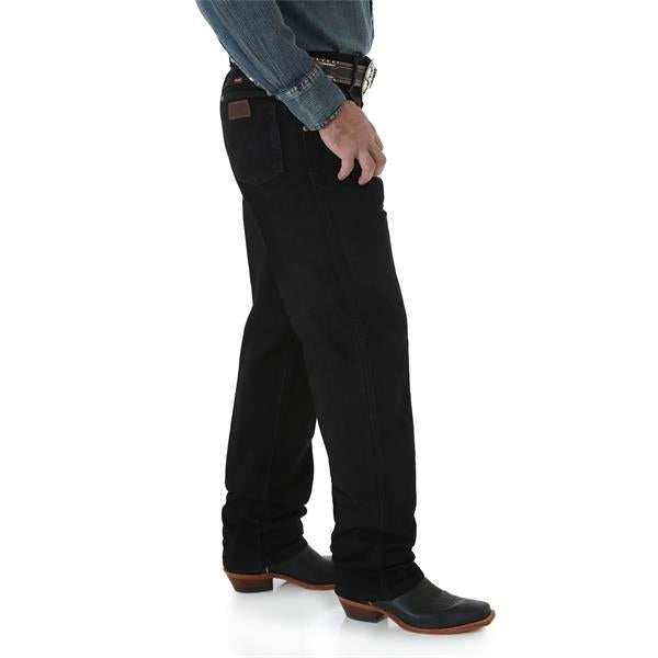Wrangler Cowboy Cut Relaxed Fit Jean - Shadow Black