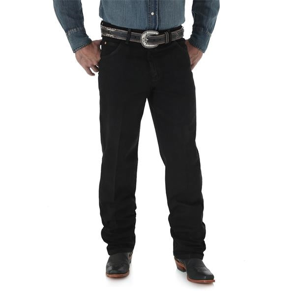 Wrangler Cowboy Cut Relaxed Fit Jean - Shadow Black