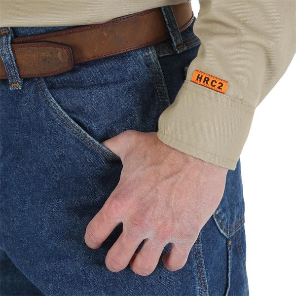 Wrangler FR Flame Resistant Long Sleeve Work Shirt