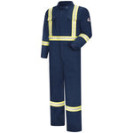 Bulwark Men's Premium UltraSoft Coverall w/ Reflective Trim