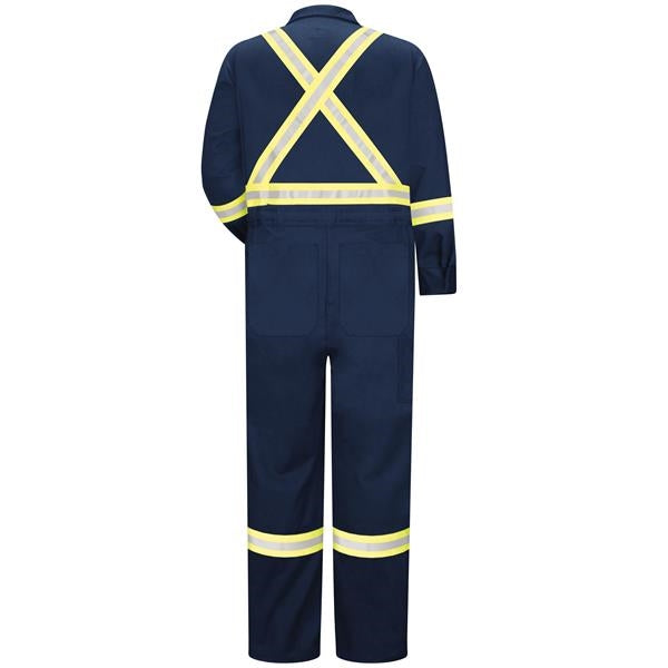 Bulwark Men's Premium UltraSoft Coverall w/ Reflective Trim