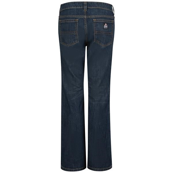 Bulwark Women's Straight Fit FR Jean with Stretch