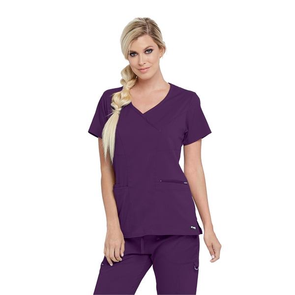 Barco Grey's Anatomy Women's 3-Pocket Kim Scrub Top