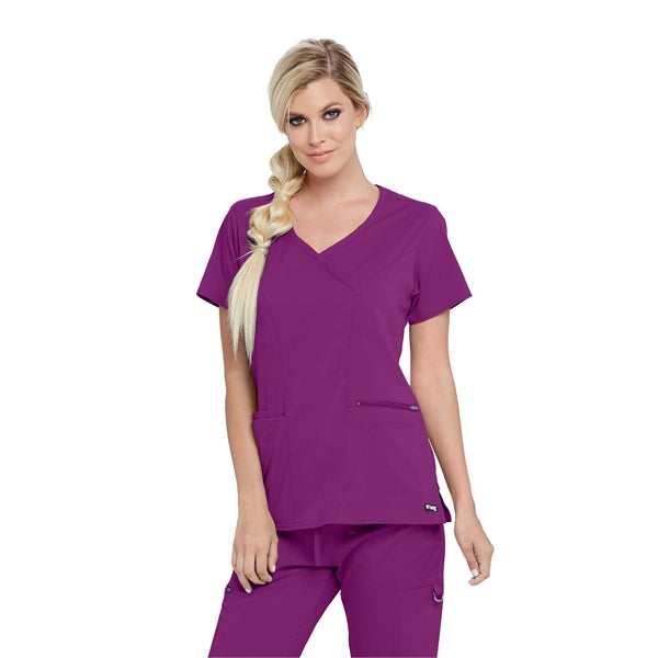 Barco Grey's Anatomy Women's 3-Pocket Kim Scrub Top