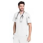 Barco Grey's Anatomy Men's 2-Pocket Evan V-Neck Scrub Top