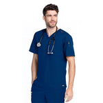 Barco Grey's Anatomy Men's 2-Pocket Evan V-Neck Scrub Top