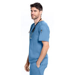 Barco Grey's Anatomy Men's 2-Pocket Evan V-Neck Scrub Top