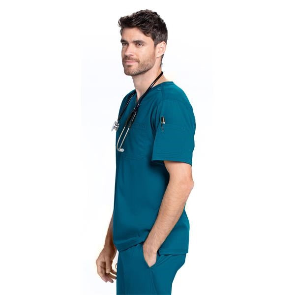 Barco Grey's Anatomy Men's 2-Pocket Evan V-Neck Scrub Top