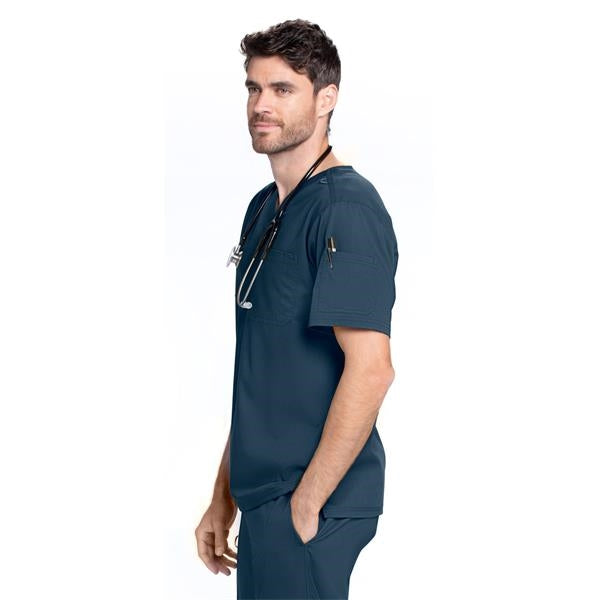 Barco Grey's Anatomy Men's 2-Pocket Evan V-Neck Scrub Top