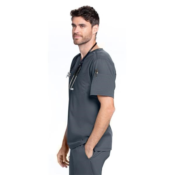 Barco Grey's Anatomy Men's 2-Pocket Evan V-Neck Scrub Top